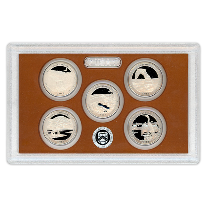 2014 United States Mint - America the Beautiful - Quarters Proof Set