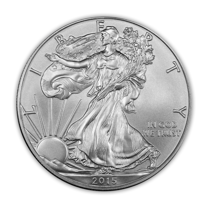 2015 Silver Eagle - West Point Burnished - Original Government Packaging (OGP)