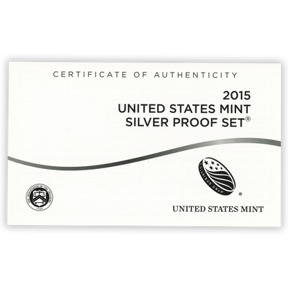 2015 Silver Proof Set - 14 Coins