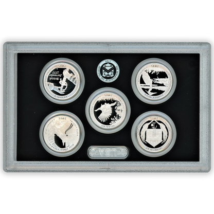 2015 Silver Proof Set - 14 Coins