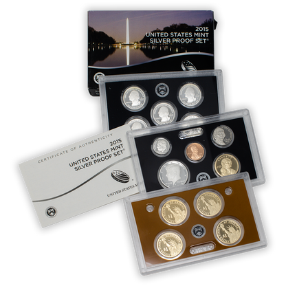 2015 Silver Proof Set - 14 Coins