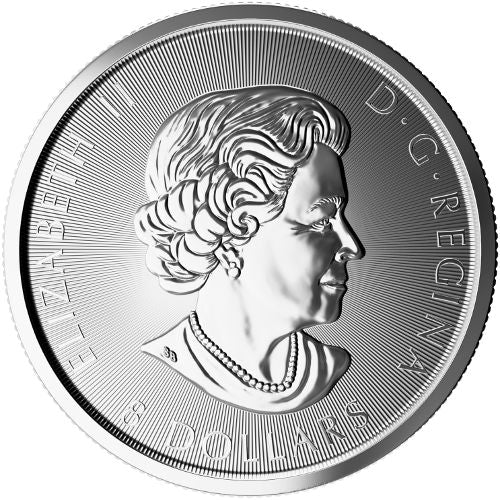 2016 $8 Snow Falcon 1.5 oz Silver - Royal Candian Mint BU