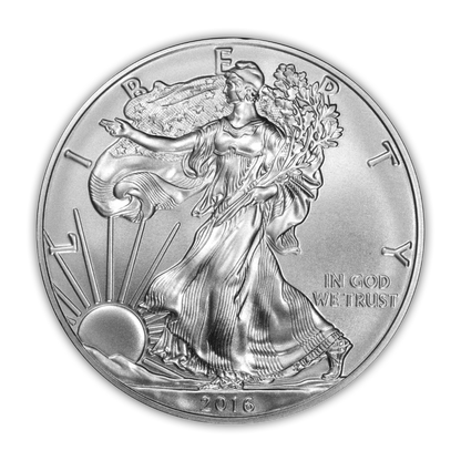 2016 Silver Eagle - West Point Burnished - Original Government Packaging (OGP)
