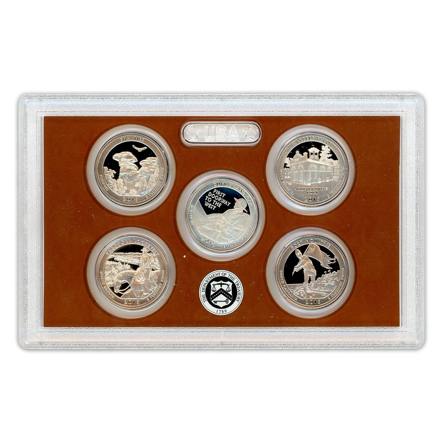 2016 United States Mint - America the Beautiful - Quarters Proof Set