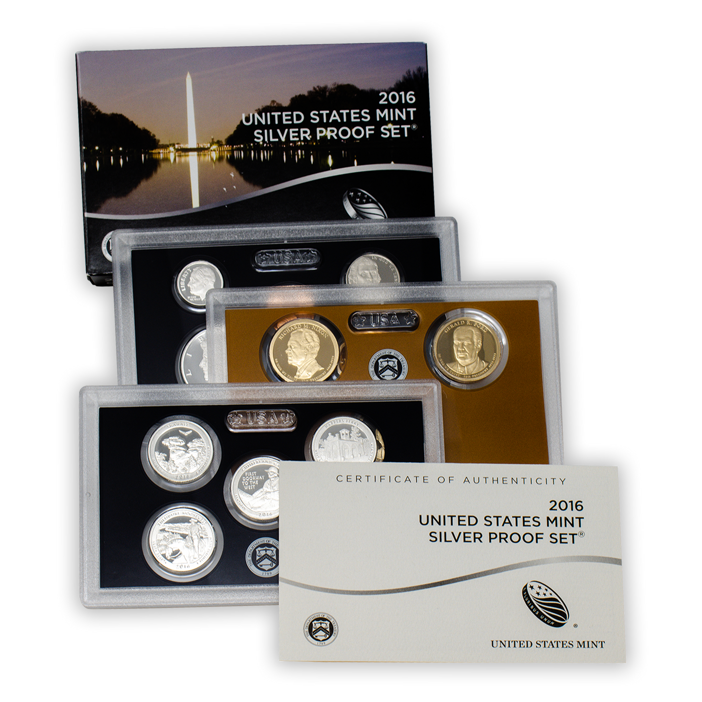 2016 Silver Proof Set - 13 Coins