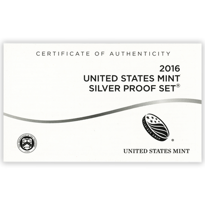 2016 Silver Proof Set - 13 Coins