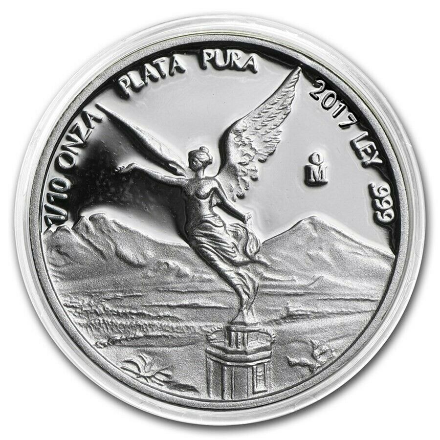 2017 Mexico Libertad - 1/10 Oz Silver Proof - Mexico City Mint