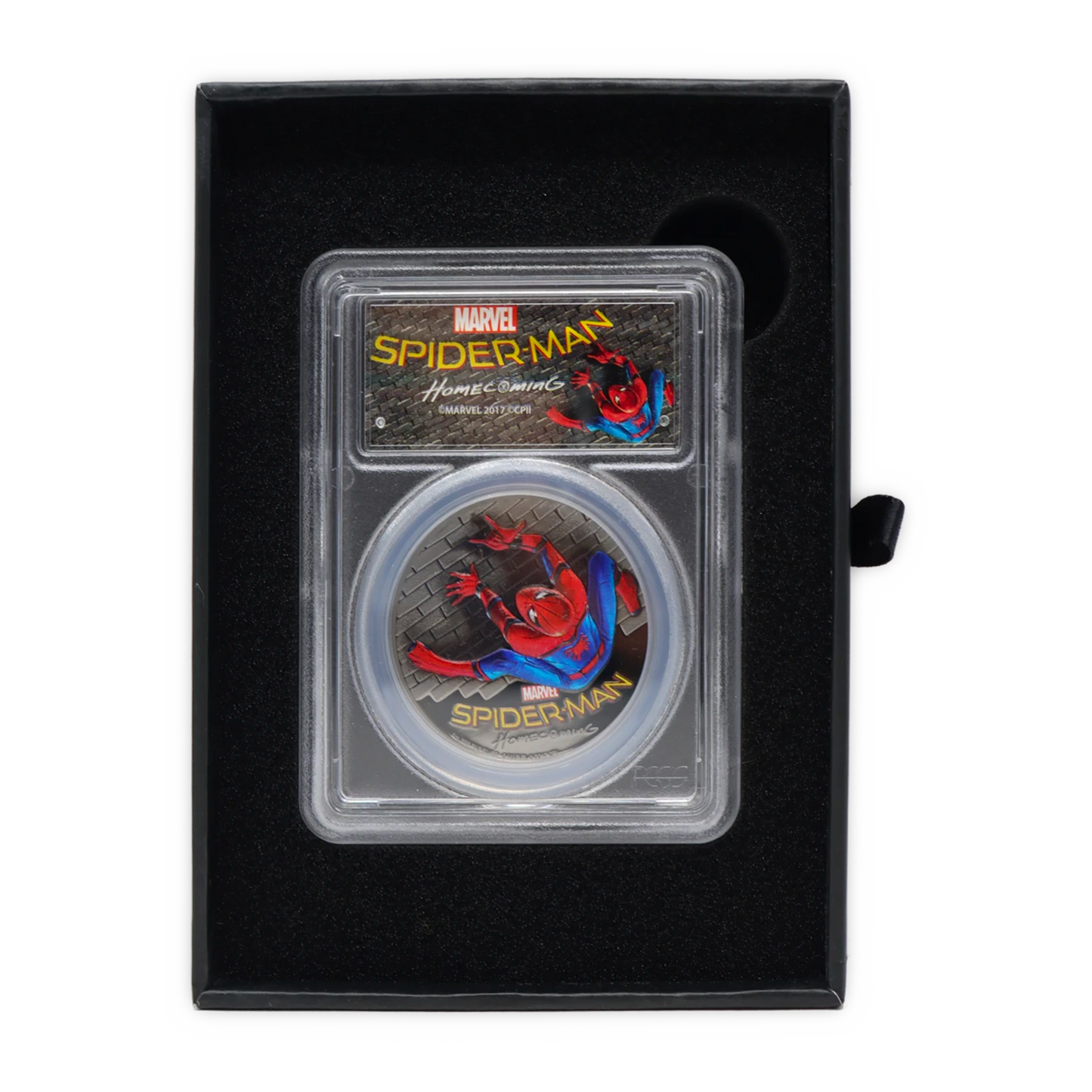 2017 Spider-Man Homecoming Edition 1 Oz Silver - PCGS PR70 First Day of Issue