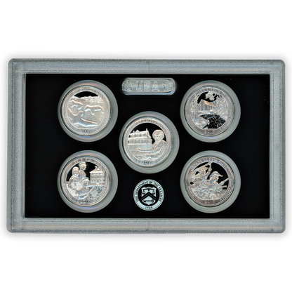 2017 Silver Proof Set - 10 Coins