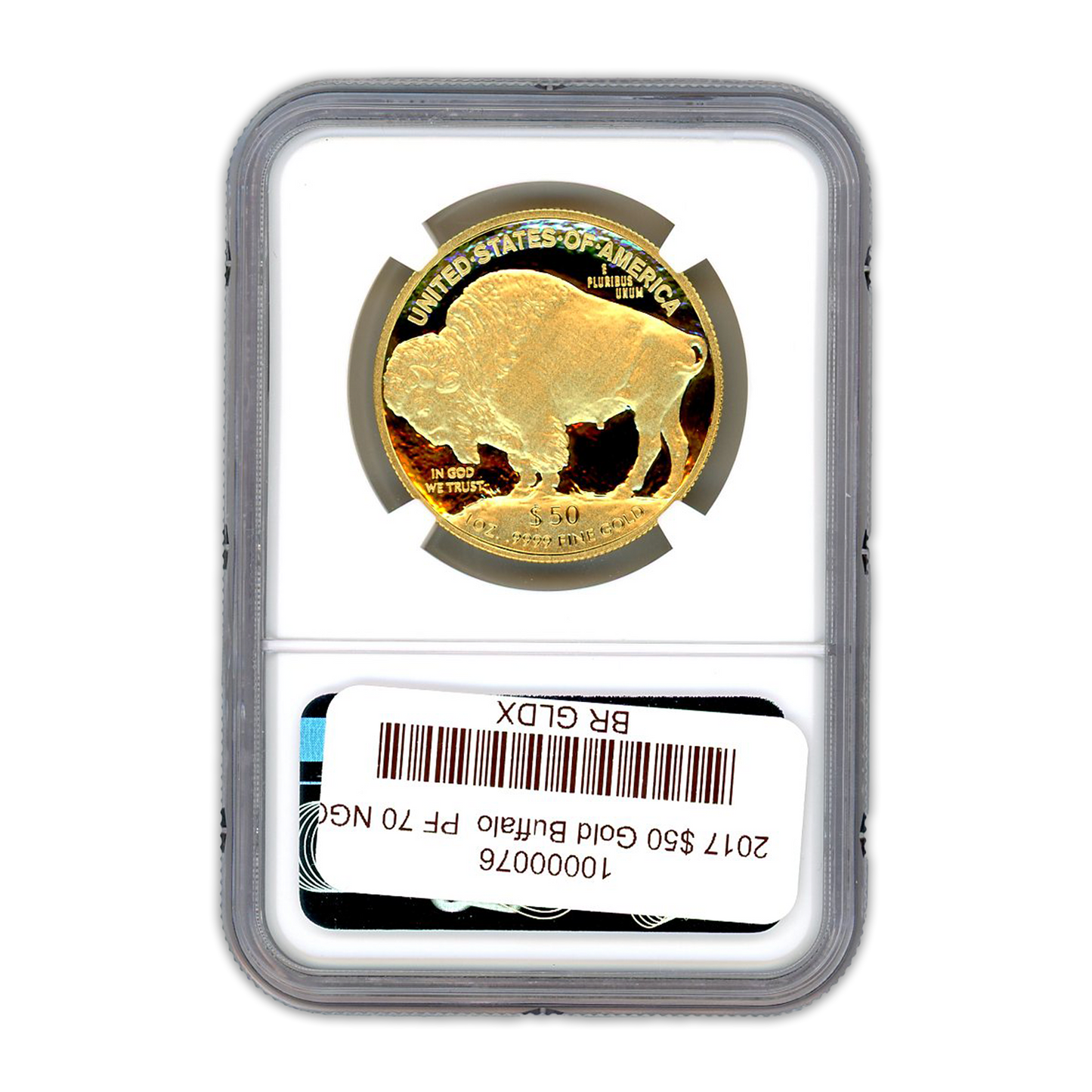 2017 $50 Gold Buffalo - 1/2oz - NGC PF70