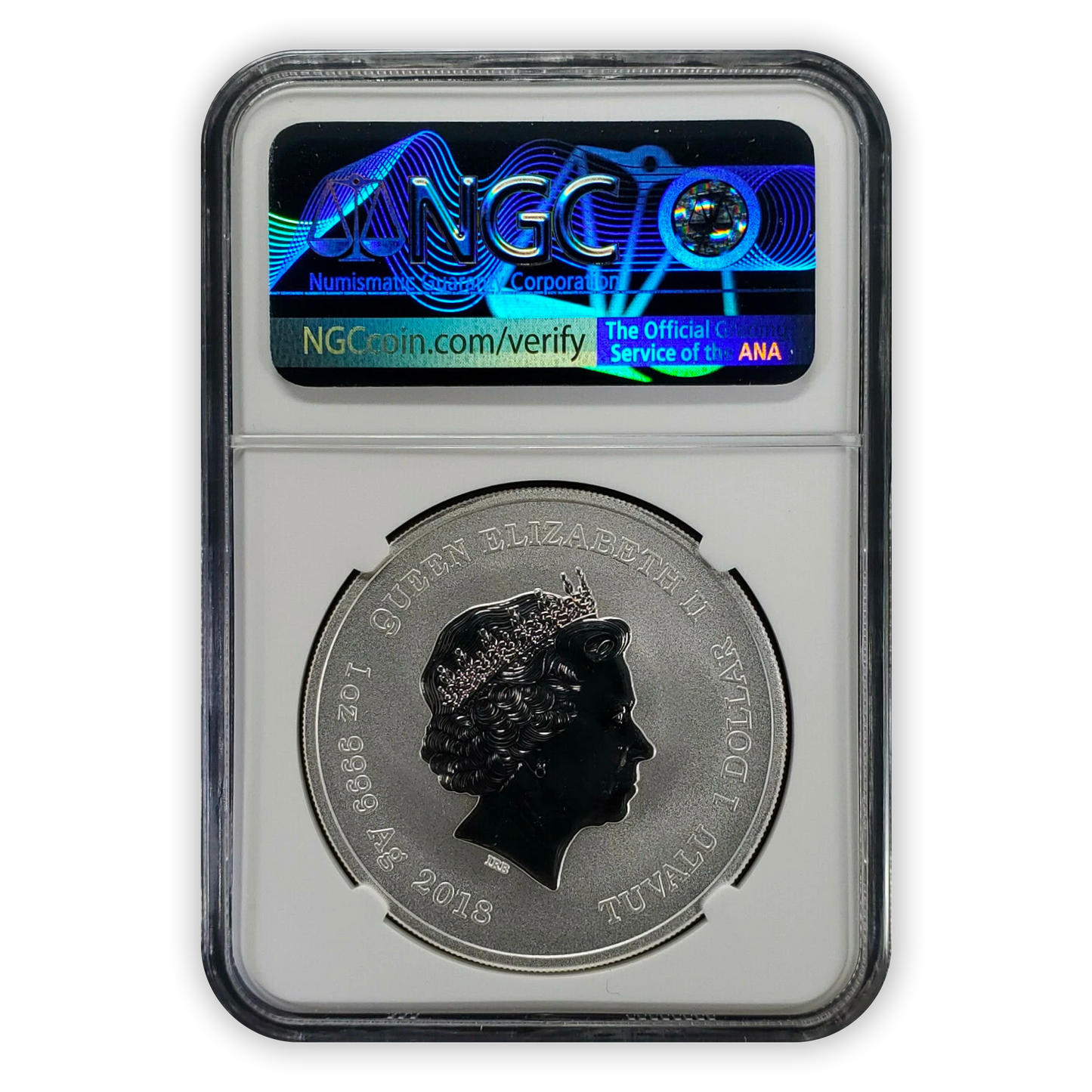 2018 Black Panther 1 Oz Silver - NGC MS70