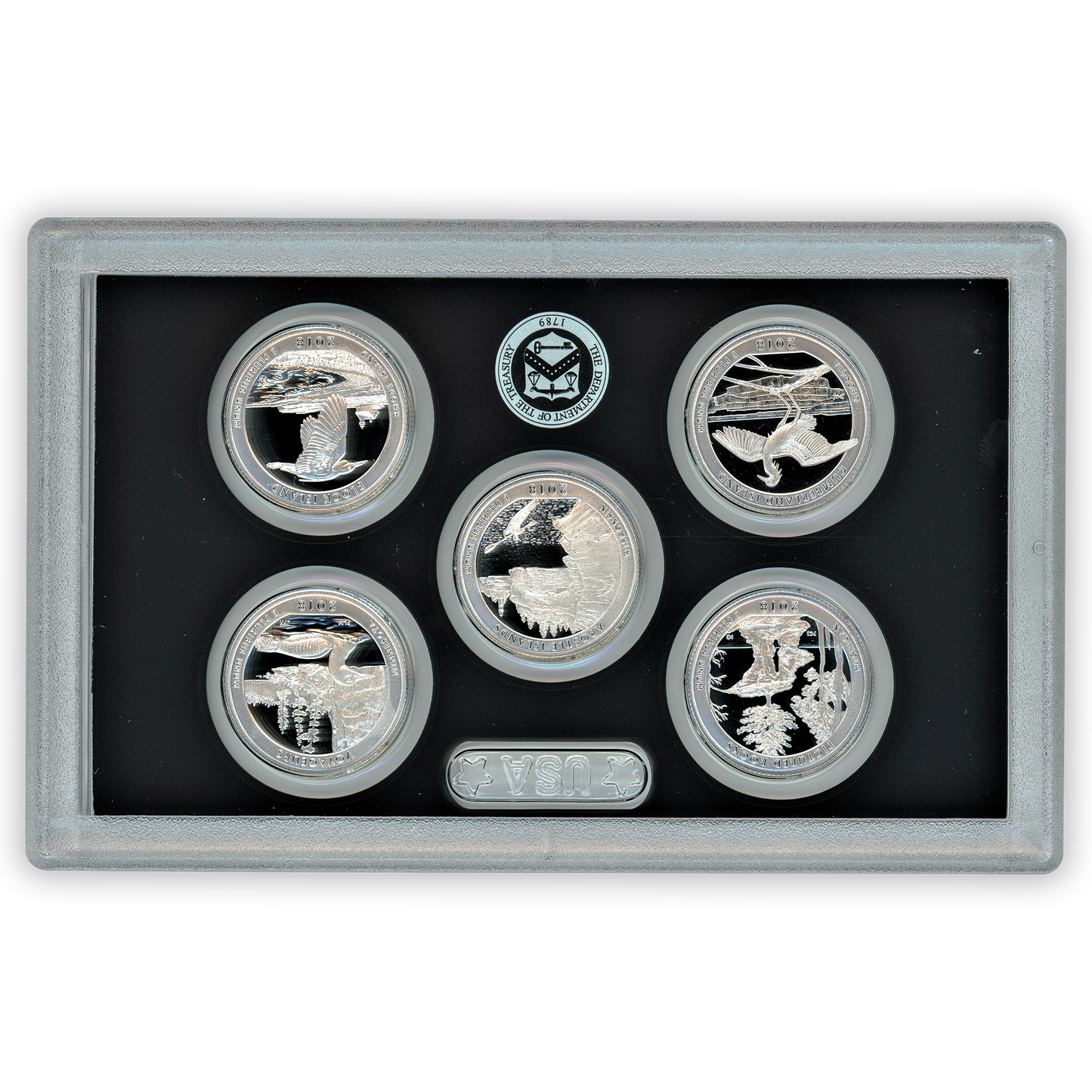 2018 Silver Proof Set - 10 Coins