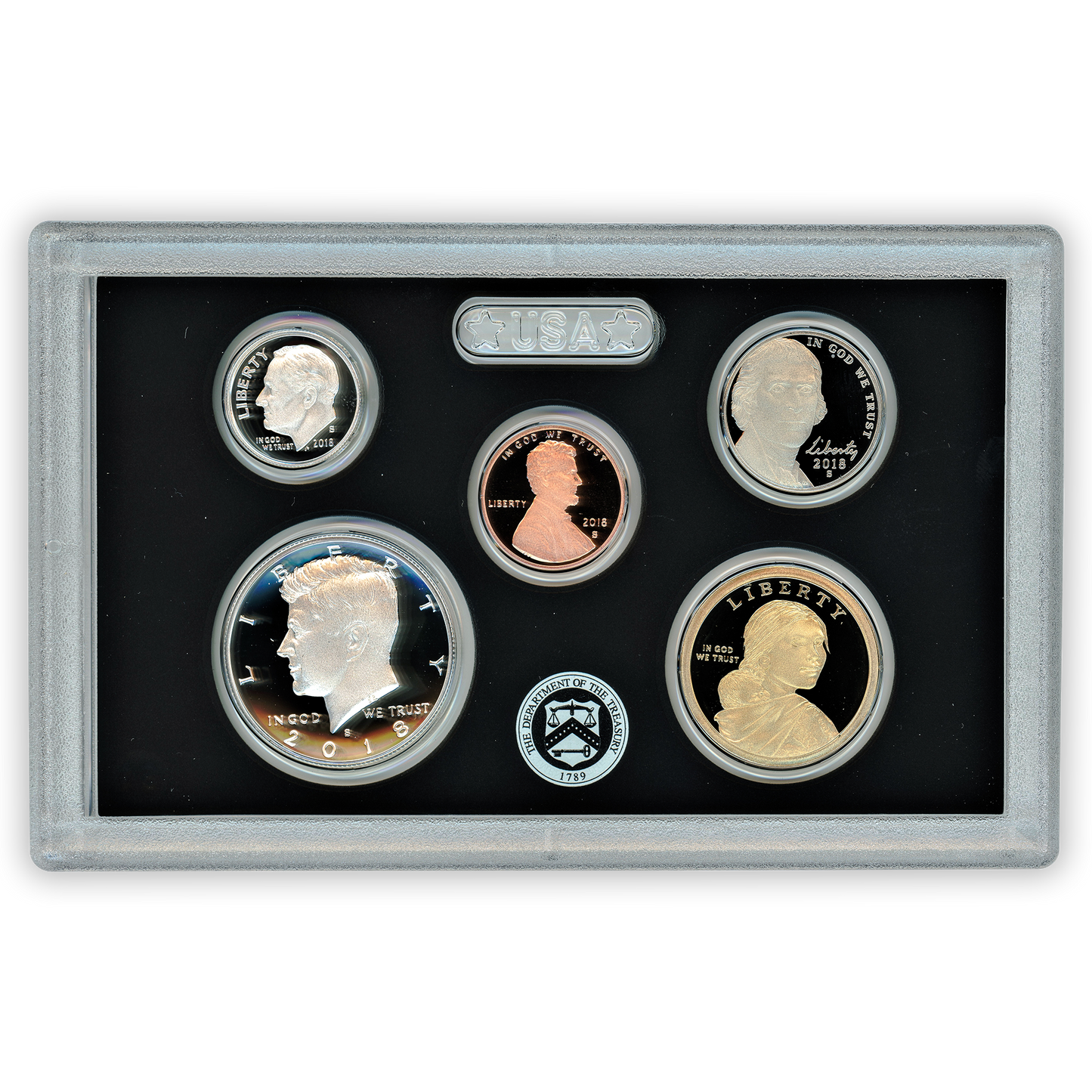 2018 Silver Proof Set - 10 Coins