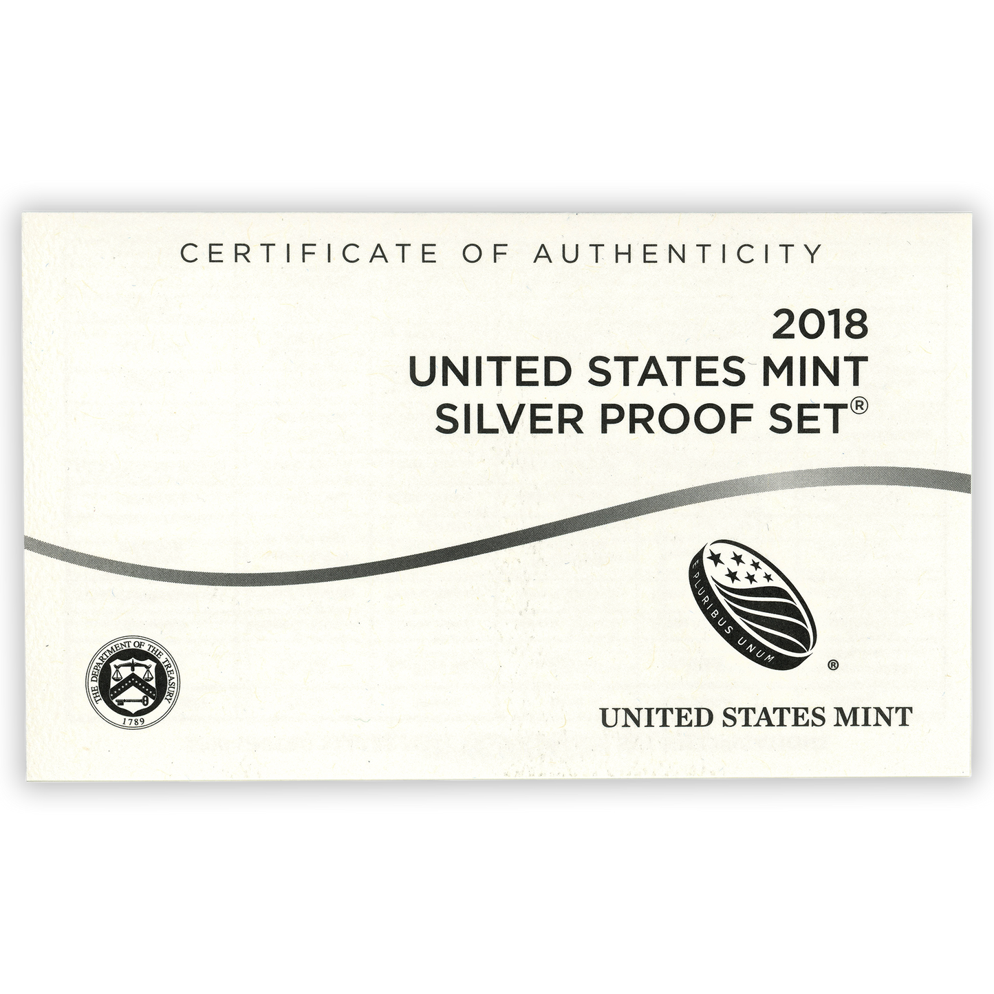 2018 Silver Proof Set - 10 Coins