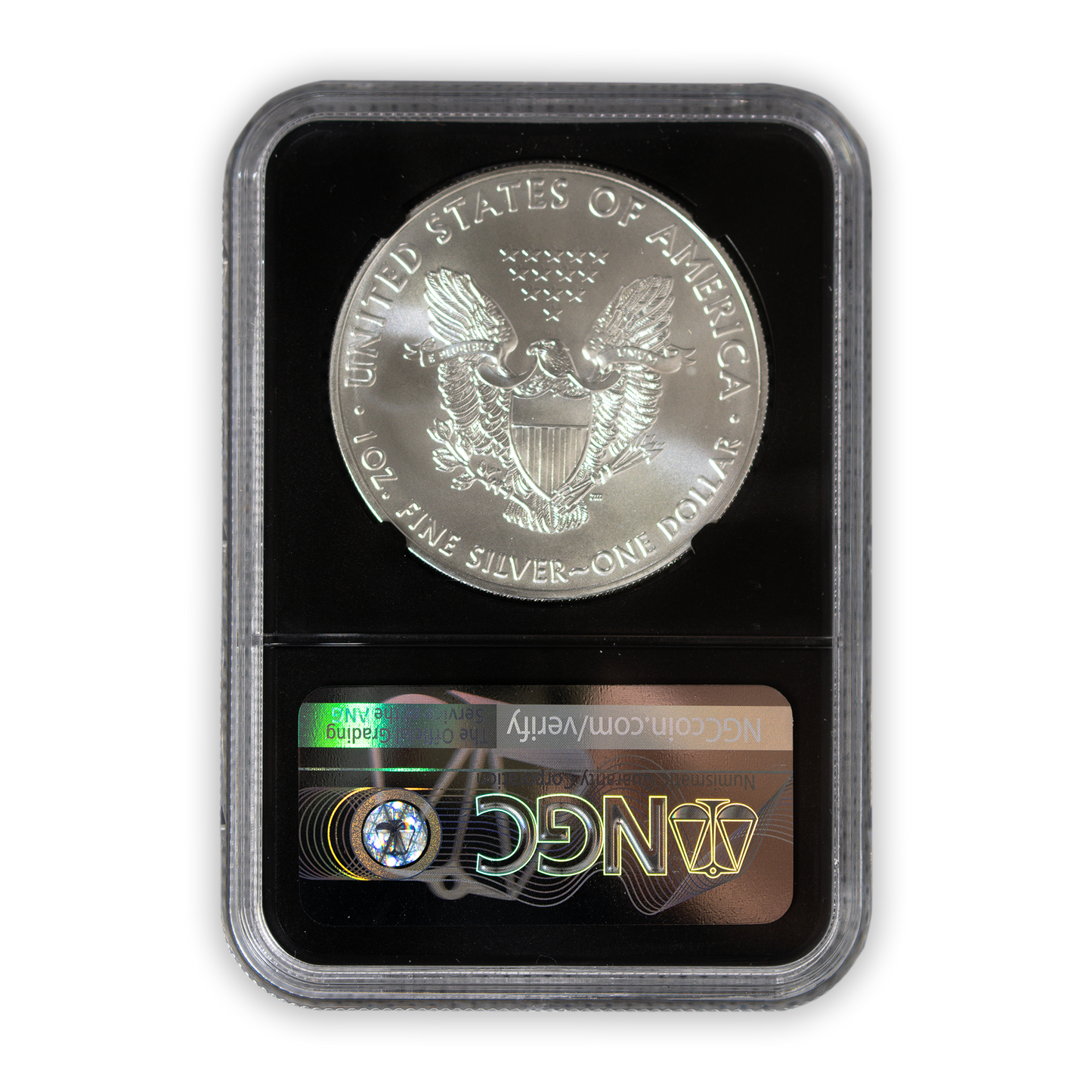 2019 Silver Eagle - Business Strike - NGC MS70 FDOI Mercanti Label