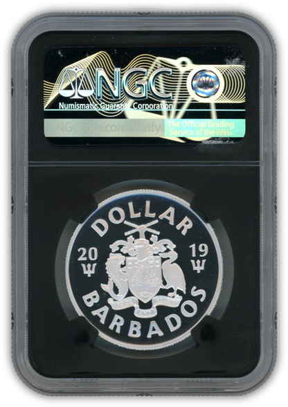 2019 The Bat Signal 3/4 Oz Silver - NGC PF70 Ultra Cameo Black Core First Release