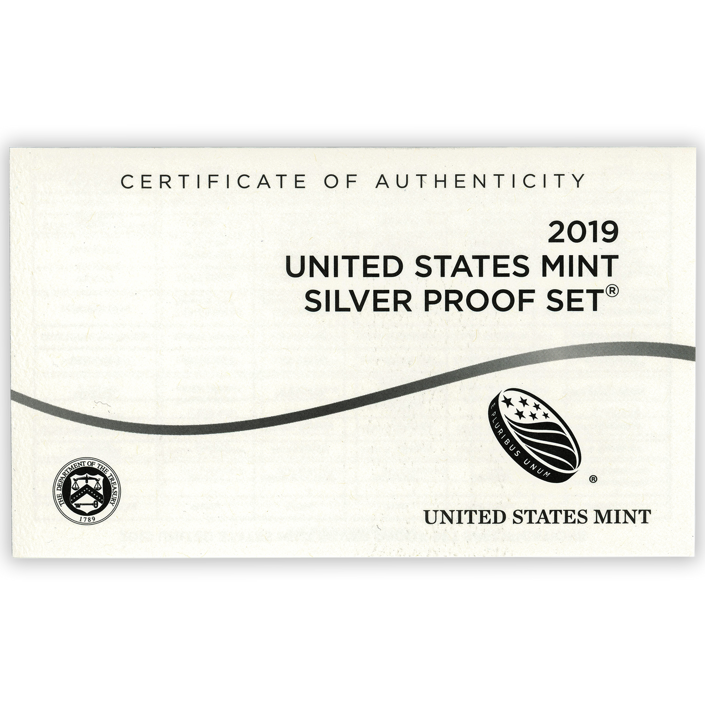 2019 Silver Proof Set - 10 Coins