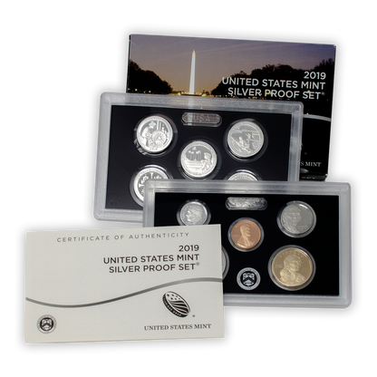 2019 Silver Proof Set - 10 Coins