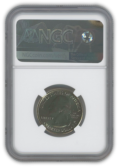 2019 Lowell Quarter Dollar West Point - NGC MS65