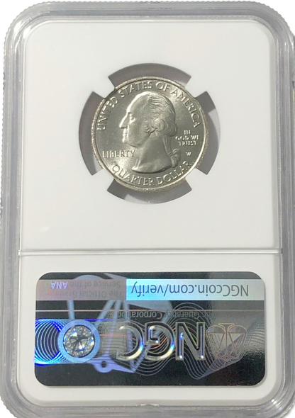 2019 San Antonio Missions Quarter Dollar West Point - NGC MS66