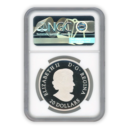 2019 $10 Fire Rainbow "Steve" Sky Wonders 1 oz Silver - Royal Candian Mint - NGC PF70