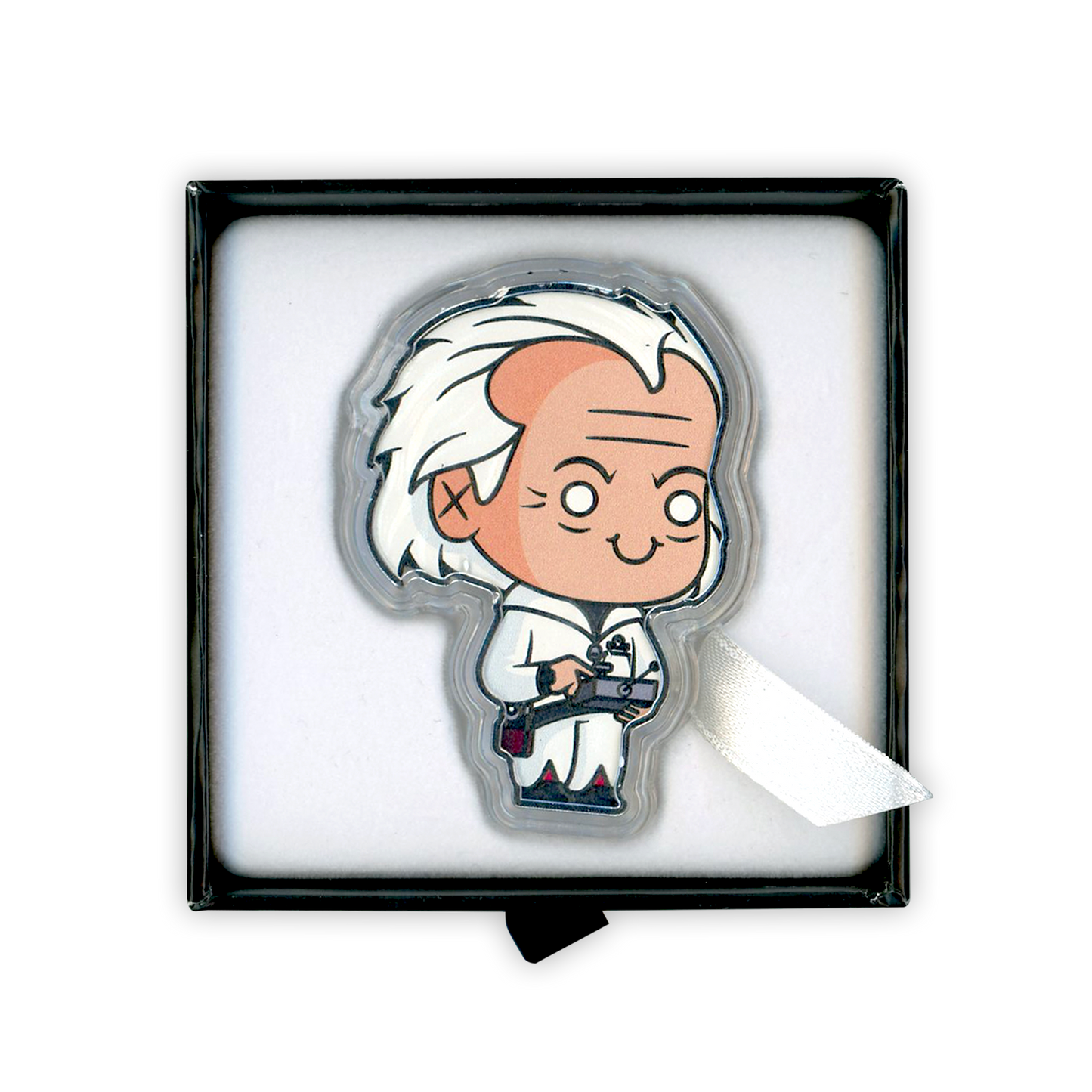 2020 1oz Doc Brown Silver Coin Back To The Future