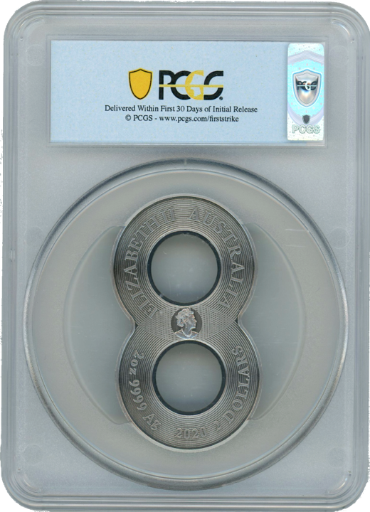 2020 Figure 8 Dragon Phoenix 2 Oz Silver - PCGS MS70 First Strike