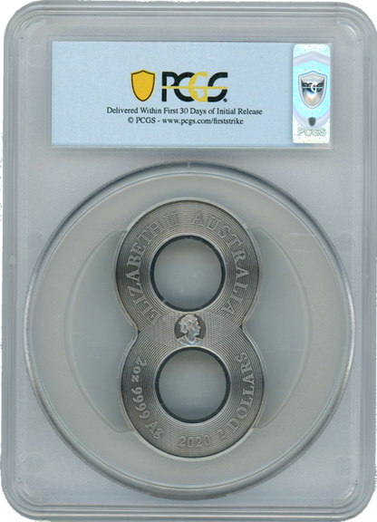 2020 Figure 8 Dragon Phoenix 2 Oz Silver - PCGS MS70 First Strike