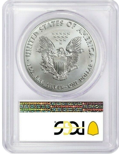 2020 (P) Silver Eagle - Business Strike - Type 1 Emergency Production - PCGS MS69 FS First Strike Philadelphia Label