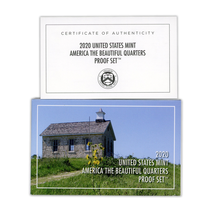 2020 United States Mint - America the Beautiful - Quarters Proof Set