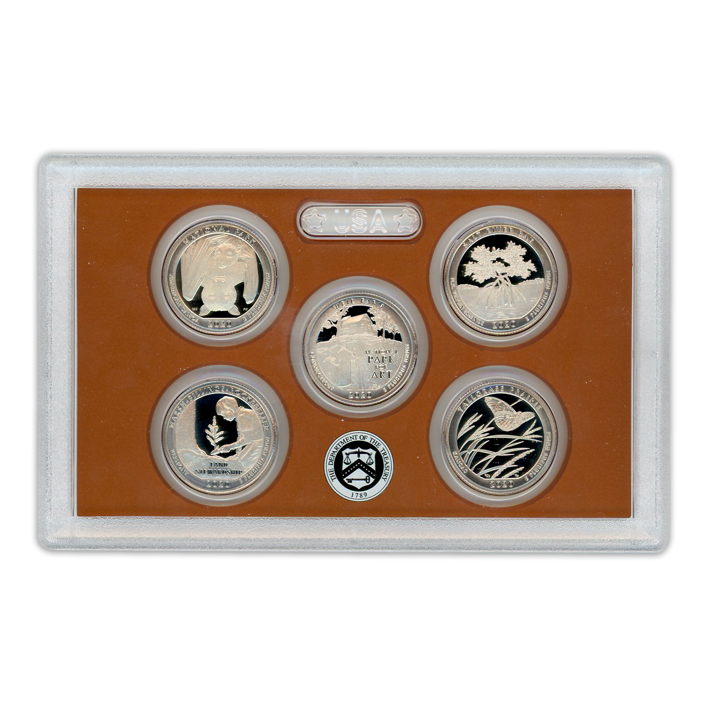 2020 United States Mint - America the Beautiful - Quarters Proof Set