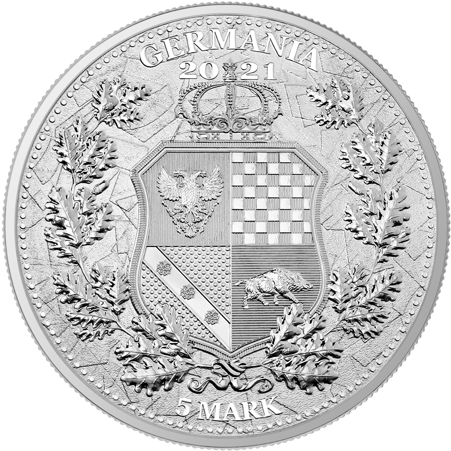 2021 Austria and Germania Allegories - 1 oz Silver Coin