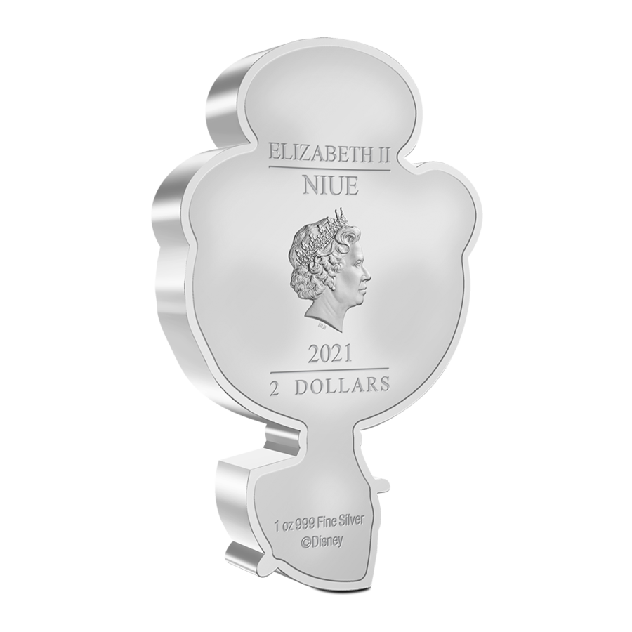 2021 Cinderella Chibi Collection 1 oz Silver Coin - New Zealand Mint