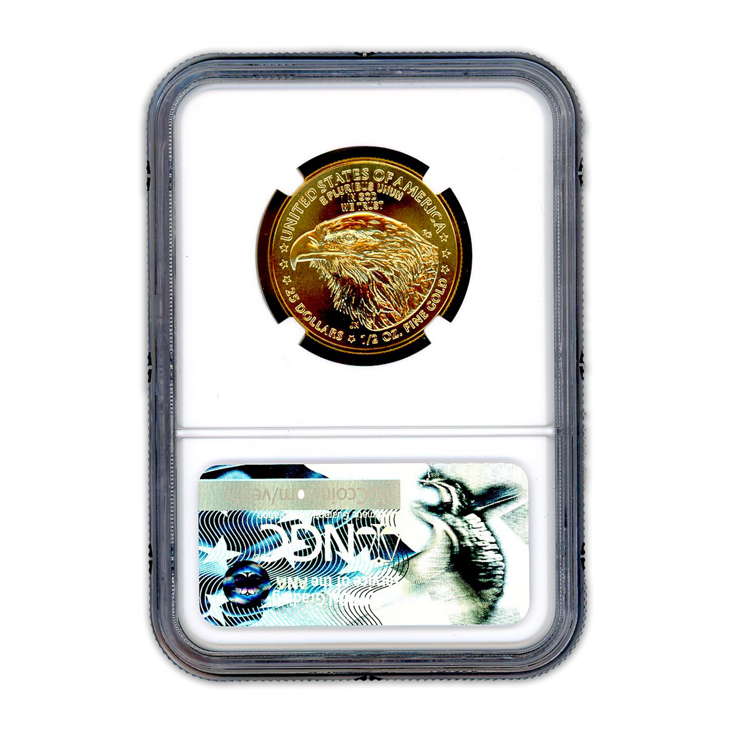 2021 $25 Gold Eagle 1/2 oz - Type 2 - NGC MS70 First Day of Issue