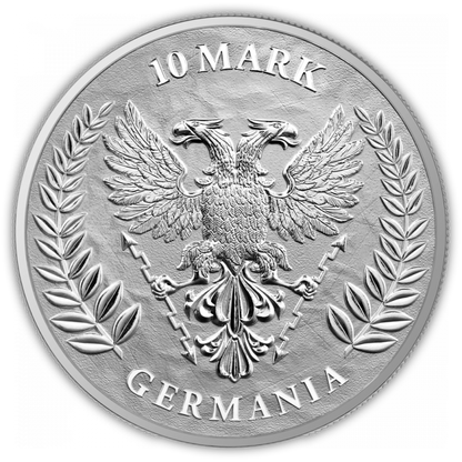 2021 Germania 2 Oz Silver - Germania Mint - Brilliant Uncirculated