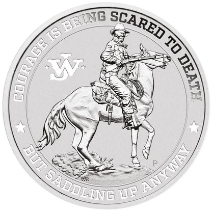 2021 John Wayne 1 Oz Silver - Perth Mint - Brilliant Uncirculated