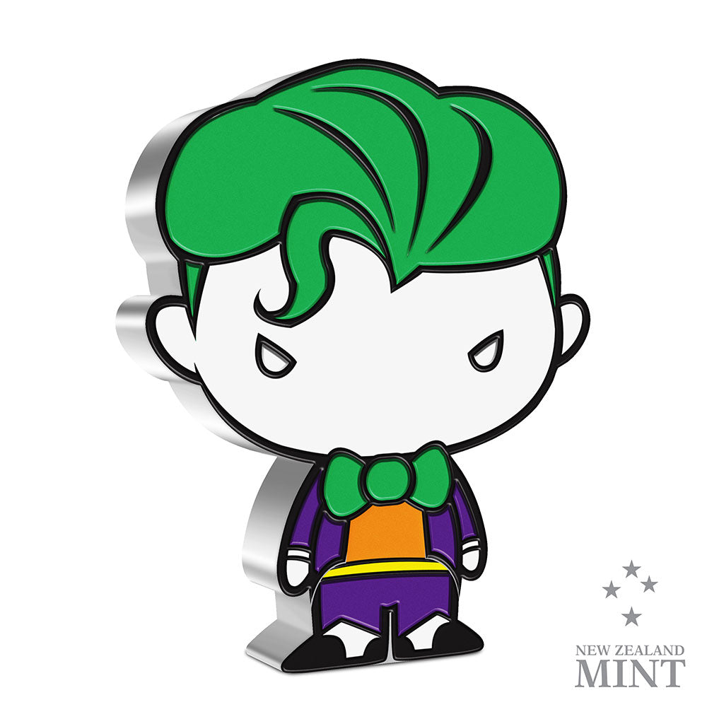 2021 Joker Chibi Collection 1 oz Silver Coin - New Zealand Mint