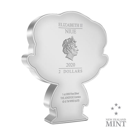 2021 Joker Chibi Collection 1 oz Silver Coin - New Zealand Mint