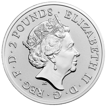 2022 Maid Marian - 1 Oz Silver - Royal Mint Myths & Legends