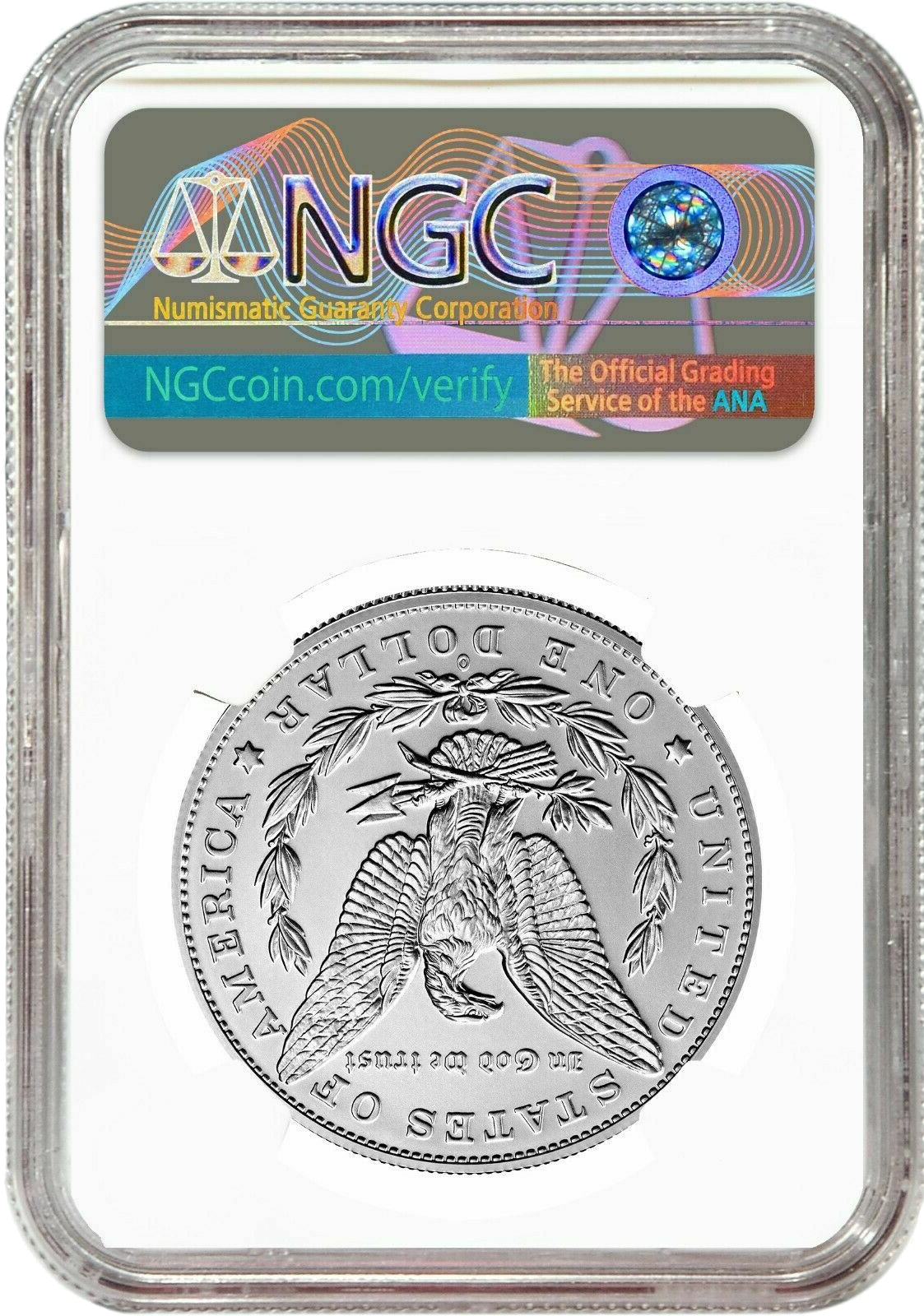 2021 Morgan Silver Dollar - New Orleans NGC MS69 First Day of Issue