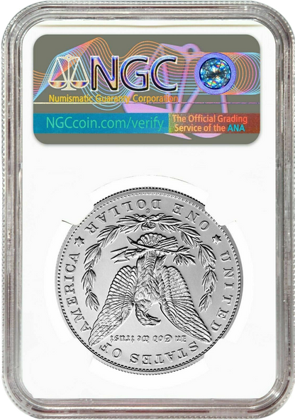 2021 Morgan Silver Dollar - New Orleans NGC MS69 First Day of Issue