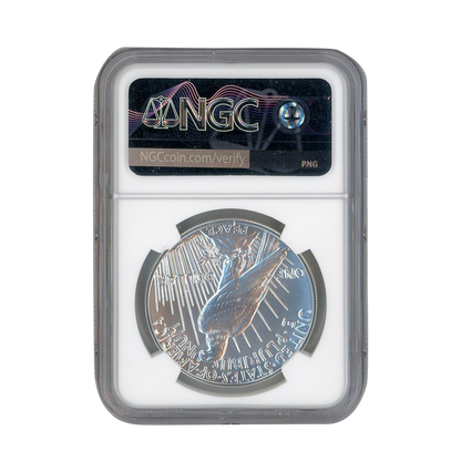 2021 Peace Silver Dollar High Relief - Early Releases -  NGC MS70
