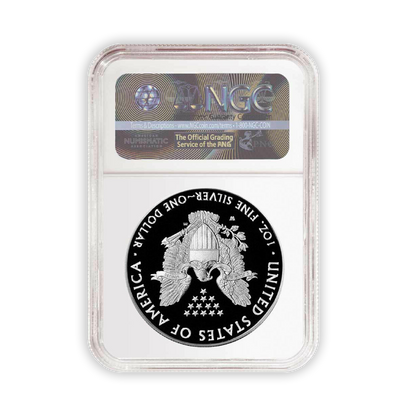 2021 Silver Eagle Type 1 Proof - NGC PF70 FDI First Day of Issue - Walking Liberty Label