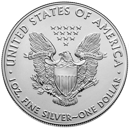 2021 Silver Eagle - Business Strike - Type 1 - PCGS MS70 FS First Strike Flag Label