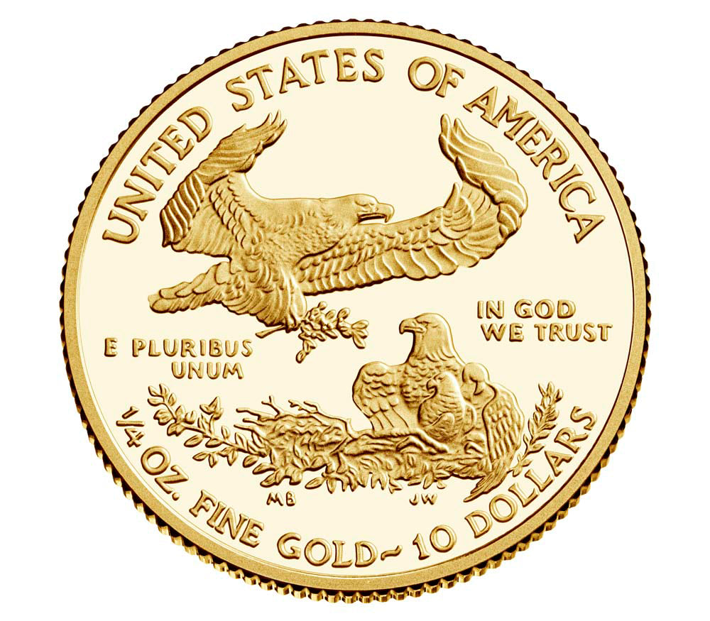 2021 $10 Gold Eagle - 1/4 oz - West Point Proof - Original Government Packaging (OGP)