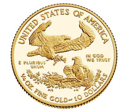 2021 $10 Gold Eagle - 1/4 oz - West Point Proof - Original Government Packaging (OGP)