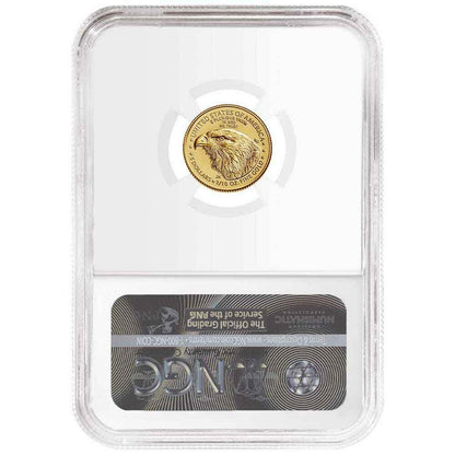 2021 $5 Gold Eagle 1/10th oz - Business Strike - Type 2 - NGC MS70 ER Early Release Jennie Norris Label