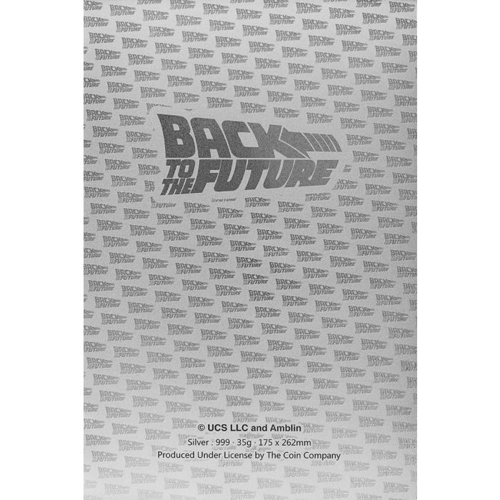 2021 Back To The Future Series - Marty McFly and Doc Brown - Silver Foil