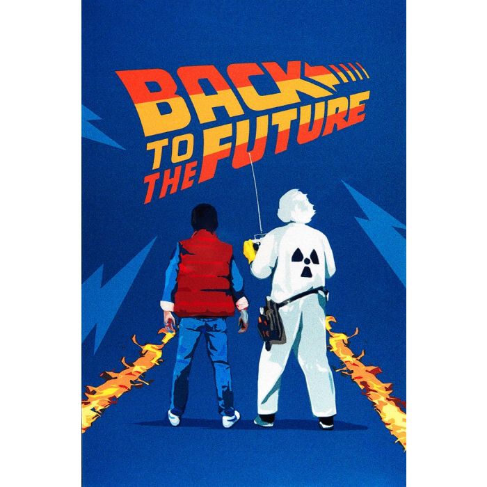 2021 Back To The Future Series - Marty McFly and Doc Brown - Silver Foil