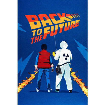 2021 Back To The Future Series - Marty McFly and Doc Brown - Silver Foil